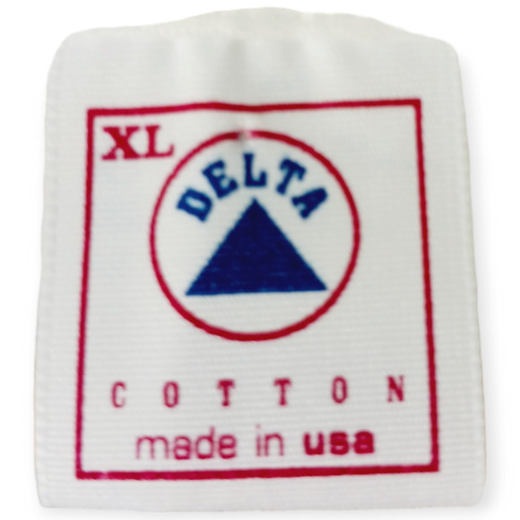 Delta Cotton SZ XL Single Stitch Summer Is Life Front/Back Graphic Tee Made USA - Picture 9 of 10